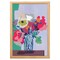 12" x 16" Hot Pink Cut Out Framed Wall Art, Contemporary Home Décor, Glass Facing and Hanging Hardware Included